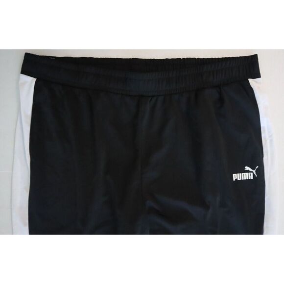 Puma 670411 01 Women's Plus Sz 3XL Black/White Track Jogger Pants - Picture 6 of 9